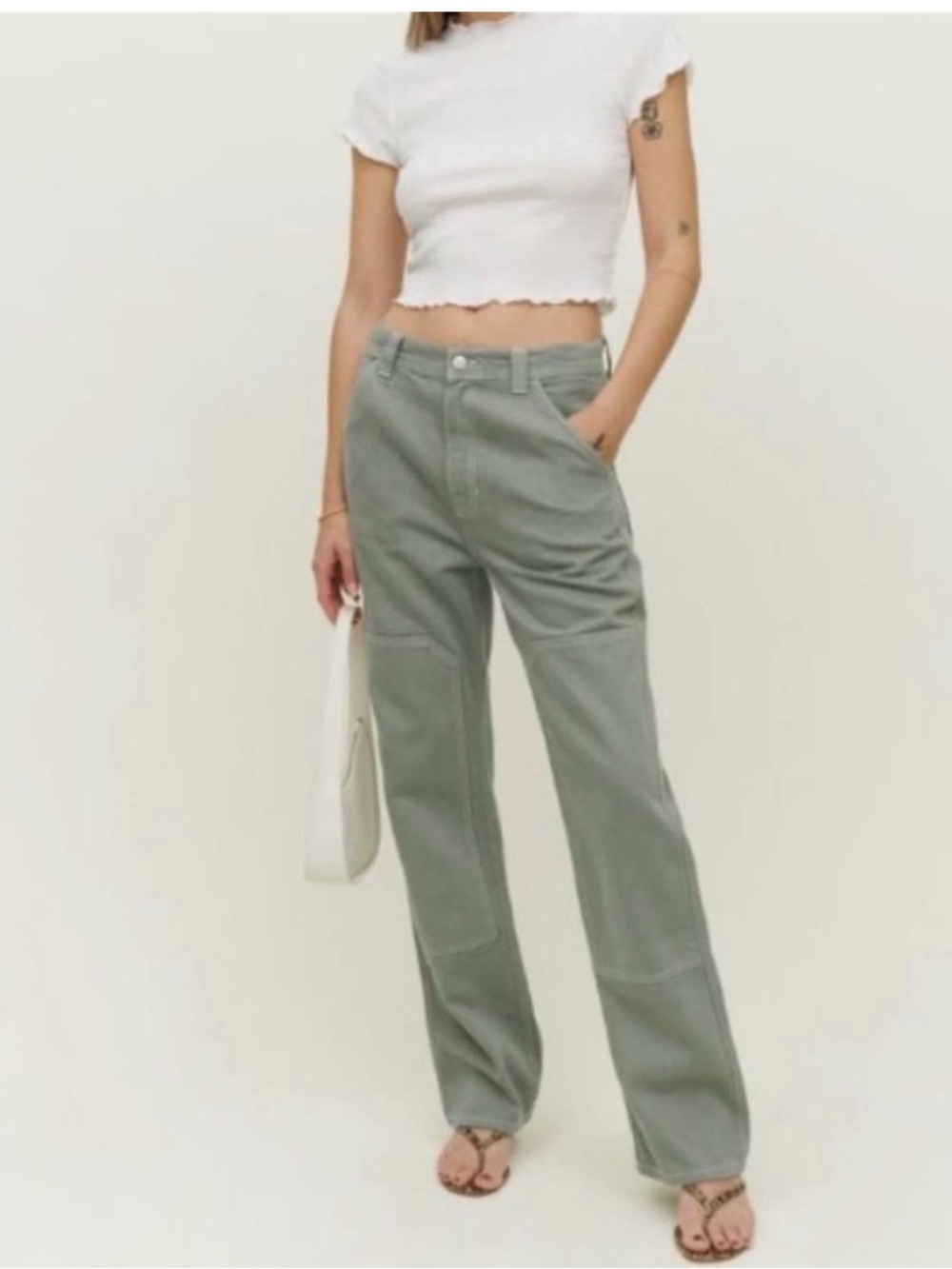 Reformation Carpenter wide leg